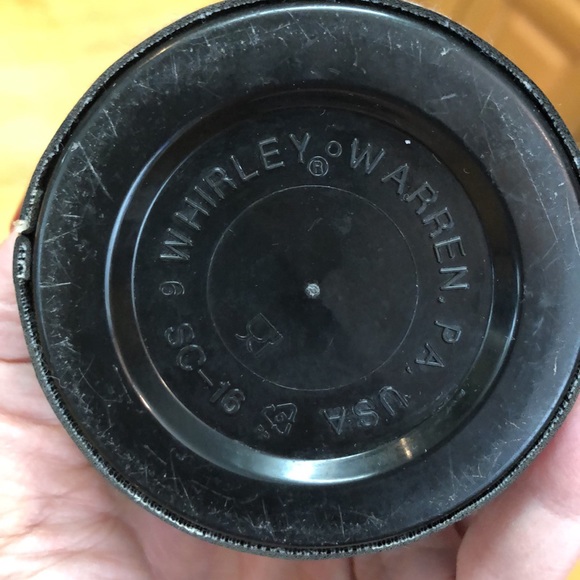 LSU Tigers Black Leather Insulated Covered 14oz. Drinking Cup - Picture 5 of 5